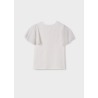 Camiseta m/c mangas tul chica mayoral