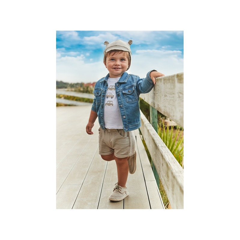 Conjunto punto con gorro bebe niño mayoral