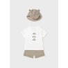 Conjunto punto con gorro bebe niño mayoral