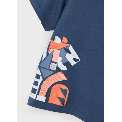 Camiseta m/c estampación niño mayoral