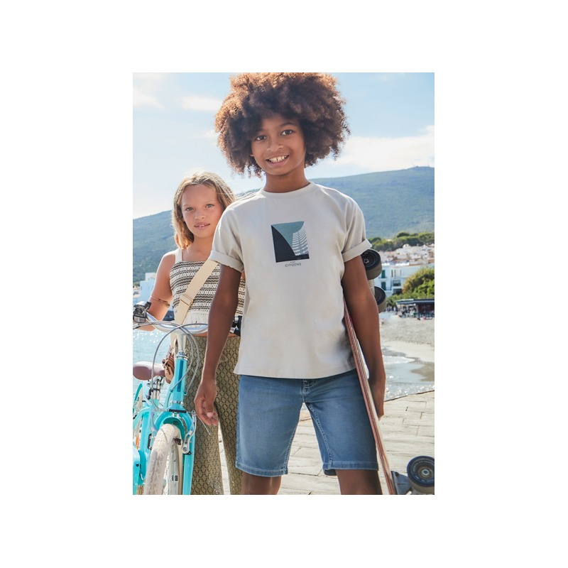 Bermuda soft denim chico mayoral