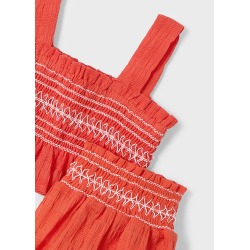 Conjunto short nido de abeja niña mayoral