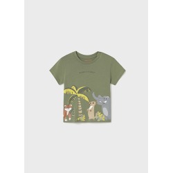 Camiseta m/c jungla bebe niño mayoral