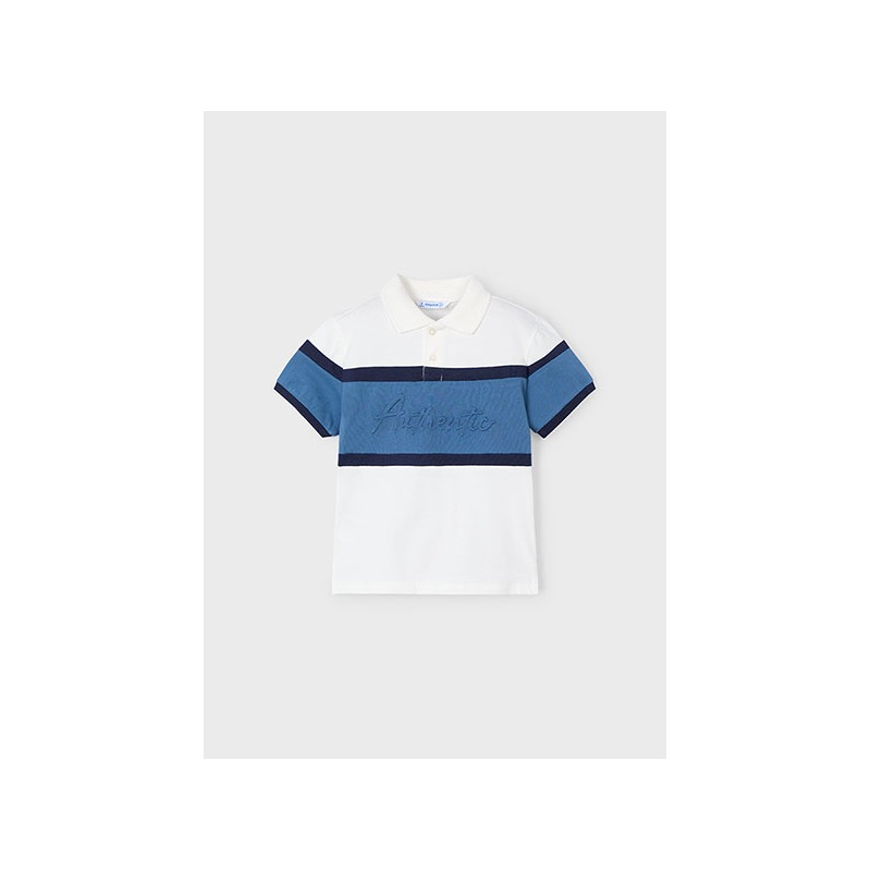 Polo m/c color block niño mayoral