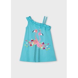 Vestido asimetrico niña...