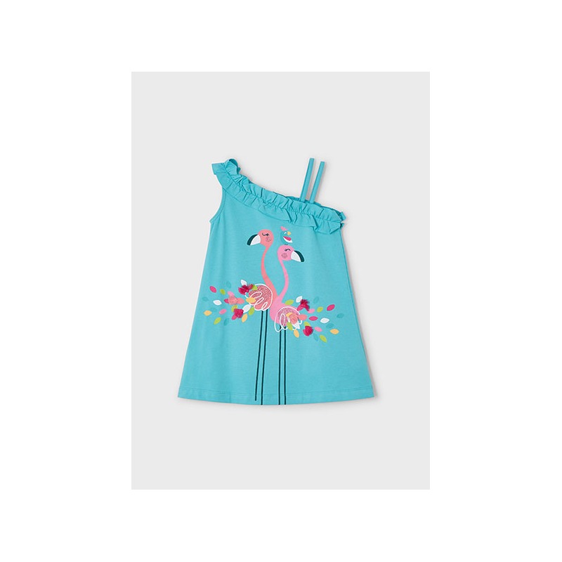 Vestido asimetrico niña mayoral