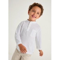 Polo m/l cuello mao niño...