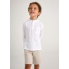 Polo m/l cuello mao niño mayoral
