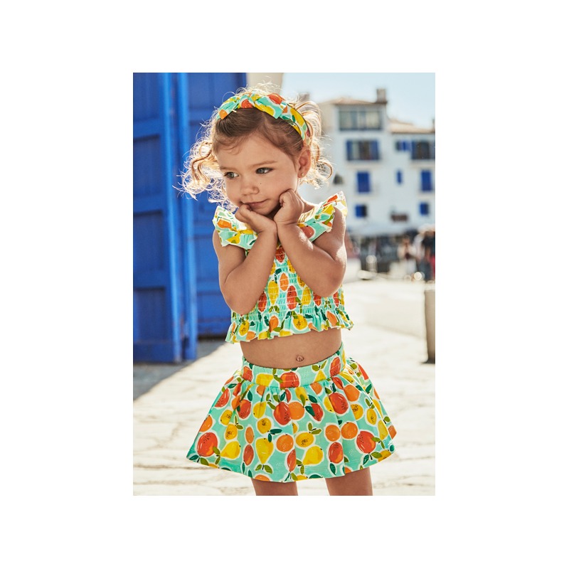 Conjunto falda total look bebe mayoral