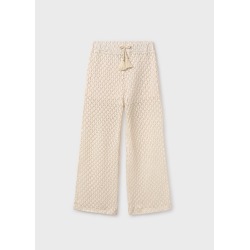 Pantalon largo punto calado chica mayoral
