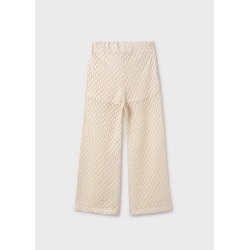 Pantalon largo punto calado chica mayoral