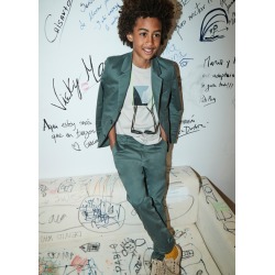 Pantalon slim suiting chico...