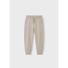 Pantalon felpa basico puños niño mayoral
