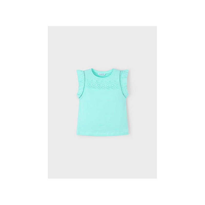 Camiseta tirantes combinado niña mayoral