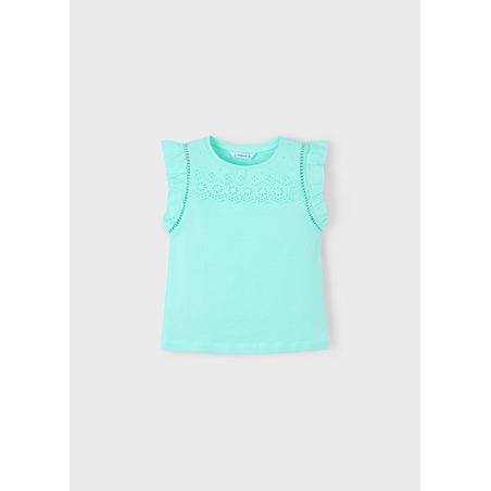 Camiseta tirantes combinado niña mayoral