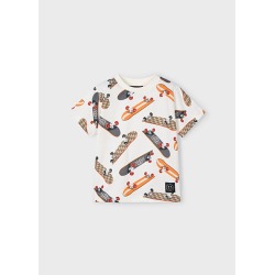 Camiseta m/c estampada niño mayoral