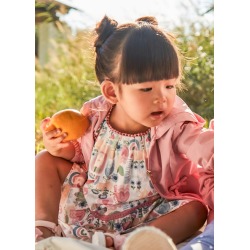 Vestido estampado bebe niña...