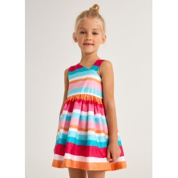 Vestido rayas asimetrico...