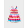 Vestido rayas asimetrico niña mayoral