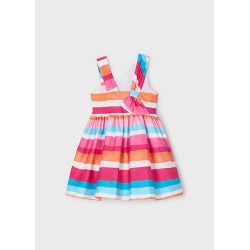 Vestido rayas asimetrico niña mayoral