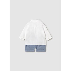 Conjunto bermuda con chaleco bebe niño mayoral