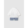 Conjunto bermuda con chaleco bebe niño mayoral