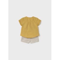 Conjunto pantalon corto bebe niño mayoral
