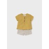Conjunto pantalon corto bebe niño mayoral