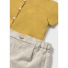 Conjunto pantalon corto bebe niño mayoral