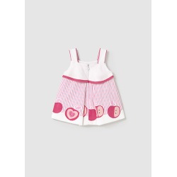 Vestido cenefa bebe niña mayoral