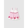 Vestido cenefa bebe niña mayoral
