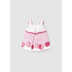 Vestido cenefa bebe niña...