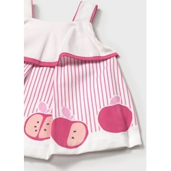 Vestido cenefa bebe niña mayoral