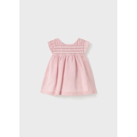 Vestido bordado nido bebe niña mayoral