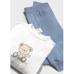 Conjunto punto 4 piezas m/l bebe niño mayoral