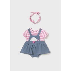 Pelele falda bebe niña mayoral
