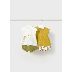 Conjunto punto 4 piezas bebe niña mayoral