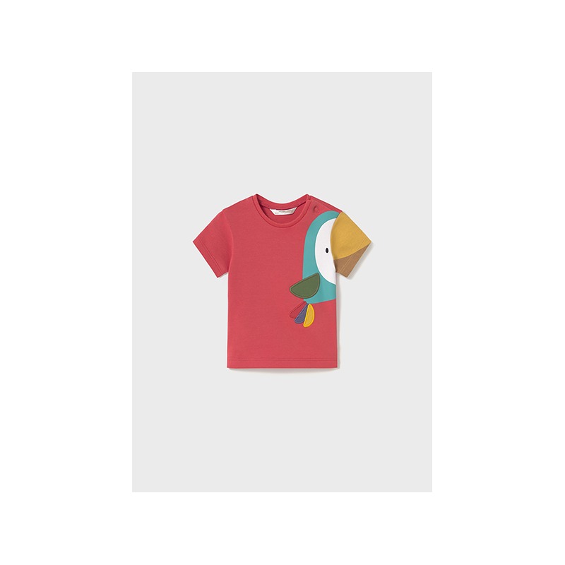Camiseta m/c pajaro bebe mayoral