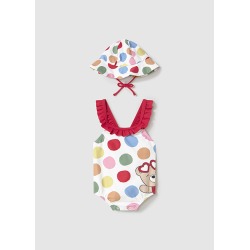Bañador y gorro bebe niña...