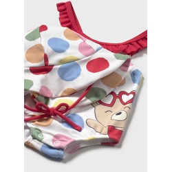 Bañador y gorro bebe niña mayoral