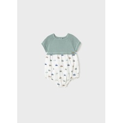 Pelele tricot combinado...