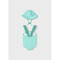 Bañador y gorro sirenita bebe niña mayoral