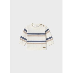 Jersey tricot rayas bebe...