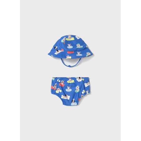 Conjunto baño gorro bebe niño mayoral