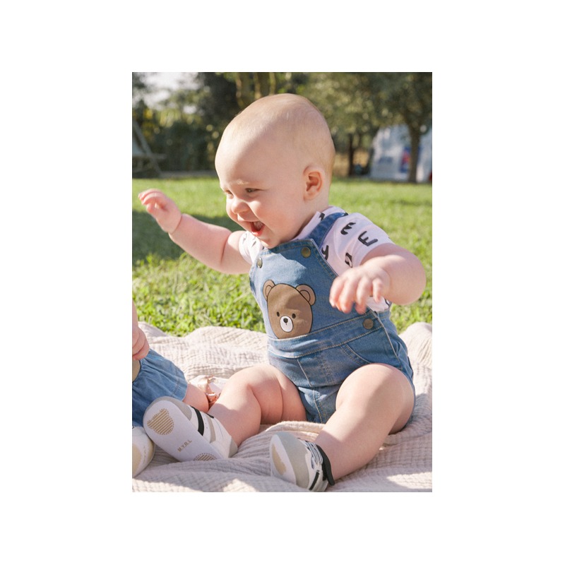 Conjunto peto y camiseta bebe niño mayoral
