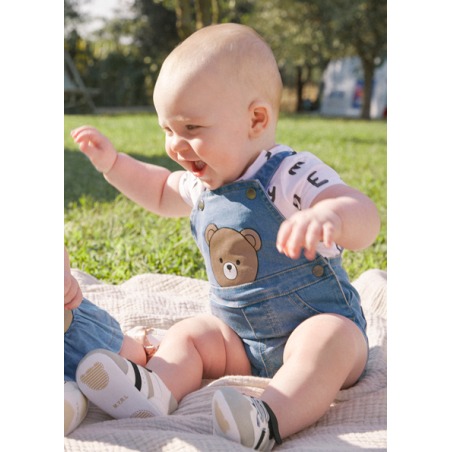 Conjunto peto y camiseta bebe niño mayoral