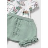 Conjunto short tricot bebe niña mayoral