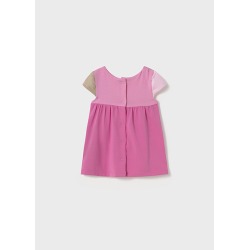 Vestido punto pajaro bebe mayoral