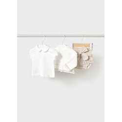 Conjunto short y chaqueta bebe niña mayoral