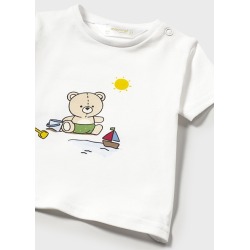 Conjunto baño con gorro osos bebe niño mayoral